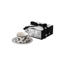 Casual Classical Flower Ceramics Coffee Cup 1 Set main image 5