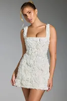 Women's Sheath Dress Elegant Sexy Strap Sleeveless Flower Short Mini Dress Casual Holiday Tea Party sku image 14