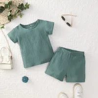 Girl'S Boy'S Casual Elegant Streetwear Solid Color Cotton sku image 1