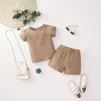Girl'S Boy'S Casual Elegant Streetwear Solid Color Cotton main image 2