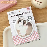 Tengyi Original Cute Sticky Note Girly Heart Office Memo Message-Leaving Sticky Note Learning Notebook Stickers New sku image 10