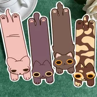 30 Original Kitten Reading Bookmarks Simple Hand Account Literary Creative Material Ins Reading Paper Bookmarks Can Be DIY sku image 4
