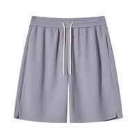 Men's Casual Daily Sports Simple Style Streetwear Solid Color Knee Length Shorts sku image 15
