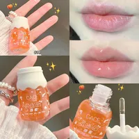 Smooth Moisturizing Nourishing Hydrating Fruit Juice Lip Gloss Lipstick Stacking Student Party Transparent Lip Oil sku image 2