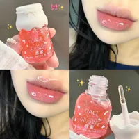 Smooth Moisturizing Nourishing Hydrating Fruit Juice Lip Gloss Lipstick Stacking Student Party Transparent Lip Oil sku image 1