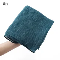 Women's Casual Simple Style Solid Color Cotton And Linen Scarf sku image 24