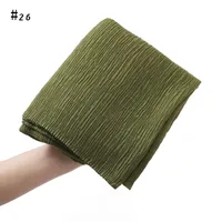 Women's Casual Simple Style Solid Color Cotton And Linen Scarf sku image 23