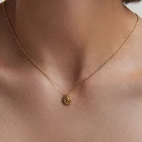 Vintage Style Classic Style Animal Constellation Lion 304 Stainless Steel Asymmetrical Polishing Plating 18K Gold Plated Unisex Pendant Necklace sku image 10