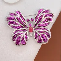 Casual Elegant Lady Butterfly Copper Plating Butterfly Unisex Brooches main image 4