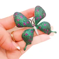 Casual Elegant Lady Butterfly Copper Plating Butterfly Unisex Brooches main image 5