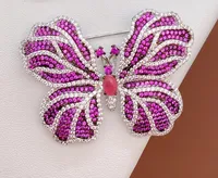 Casual Elegant Lady Butterfly Copper Plating Butterfly Unisex Brooches sku image 1