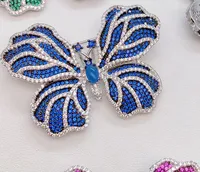 Casual Elegant Lady Butterfly Copper Plating Butterfly Unisex Brooches sku image 2