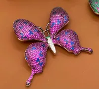 Casual Elegant Lady Butterfly Copper Plating Butterfly Unisex Brooches sku image 4