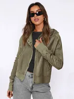 Explosions Sweater Zipper Button Long Sleeve Loose Casual Top Autumn And Winter Fashion Brand All-match Hoodie sku image 19