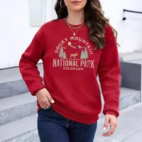 Women's Hoodie Long Sleeve Hoodies & Sweatshirts Casual Letter Tree main image 1