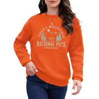 Women's Hoodie Long Sleeve Hoodies & Sweatshirts Casual Letter Tree main image 5