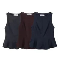 Women's Vest Tank Tops Elegant Stripe main image 1