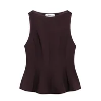 Women's Vest Tank Tops Elegant Stripe main image 3