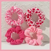 Unisex Casual Elegant Lady Solid Color Polyester Hair Tie main image 1