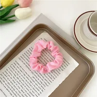 Unisex Casual Elegant Lady Solid Color Polyester Hair Tie sku image 4