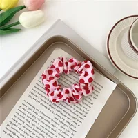 Unisex Casual Elegant Lady Solid Color Polyester Hair Tie sku image 1