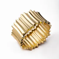 Vintage Style Solid Color Alloy Unisex Bangle sku image 1
