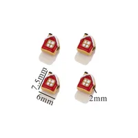 Cartoon Style Cute Fruit Heart Shape 304 Stainless Steel Plating DIY Jewelry Accessories sku image 4