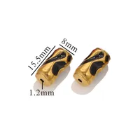 Cartoon Style Cute Fruit Heart Shape 304 Stainless Steel Plating DIY Jewelry Accessories sku image 6