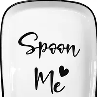Casual Letter Ceramics Soup Spoon Holder 1 Piece main image 5