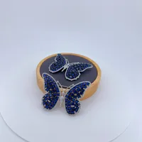 Elegant Glam Butterfly Copper Plating Zircon Unisex Brooches main image 3
