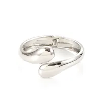 Casual Elegant Geometric 304 Stainless Steel Alloy 18K Gold Plated Women's Bangle main image 6