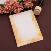 Circular Head Wooden Handle Stamp Pad Auxiliary Tools Color Brush Sponge Brush Tl012 Office Stamp/ink/creative Stamp/ink main image 3