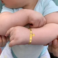 Cute Heart Shape Butterfly 304 Stainless Steel 18K Gold Plated Woven Chain Bracelets In Bulk main image 5