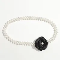 Simple Style Round Alloy Artificial Pearls Women's main image 3