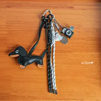 Simple Style Geometric Mixed Materials Unisex Bag Pendant Keychain sku image 76