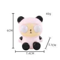Cute Funny Novelty Rabbit Animal Panda PVC Animal Squishy Toys sku image 2