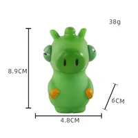 Cute Funny Novelty Rabbit Animal Panda PVC Animal Squishy Toys sku image 1