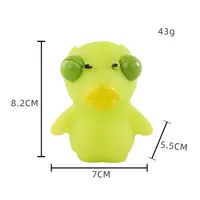 Cute Funny Novelty Rabbit Animal Panda PVC Animal Squishy Toys sku image 6