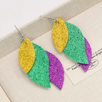 1 Pair Vintage Style Letter Crown Glasses Plating Alloy Drop Earrings sku image 2