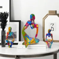 Simple Style Artistic Human Resin Ornaments Artificial Decorations main image 1