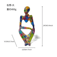 Simple Style Artistic Human Resin Ornaments Artificial Decorations sku image 13