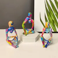 Simple Style Artistic Human Resin Ornaments Artificial Decorations main image 4