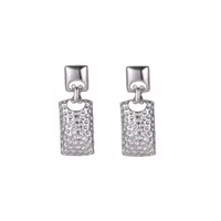 1 Pair IG Style Retro Geometric Titanium Steel Drop Earrings Ear Studs main image 4