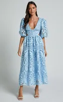 Women's Patchwork Skirt Casual Elegant Streetwear V Neck Backless Half Sleeve Solid Color Midi Dress Holiday Daily Selfie sku image 6