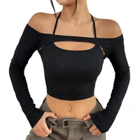 Women's T-shirt Long Sleeve T-Shirts Casual Elegant Streetwear Solid Color main image 5