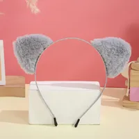 Internet Celebrity Hair Band Face Wash Hair Band Cute Kitten Ear Makeup Mask Face Wash Hair Band Anti-slip Anti-drop Headband sku image 3