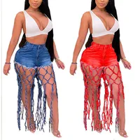 Women's Holiday Daily Selfie Casual Simple Style Streetwear Solid Color Shorts Jeans main image 5