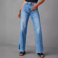 Women's Holiday Selfie Casual Simple Style Streetwear Solid Color Full Length Jeans main image 5