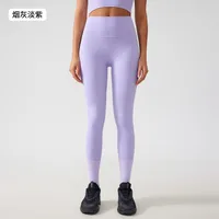 Streetwear Sports Solid Color Nylon Cotton Blend Collarless Active Bottoms Leggings sku image 14