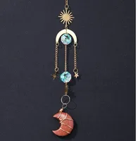 Simple Style Moon Crystal Pendant Artificial Decorations sku image 3